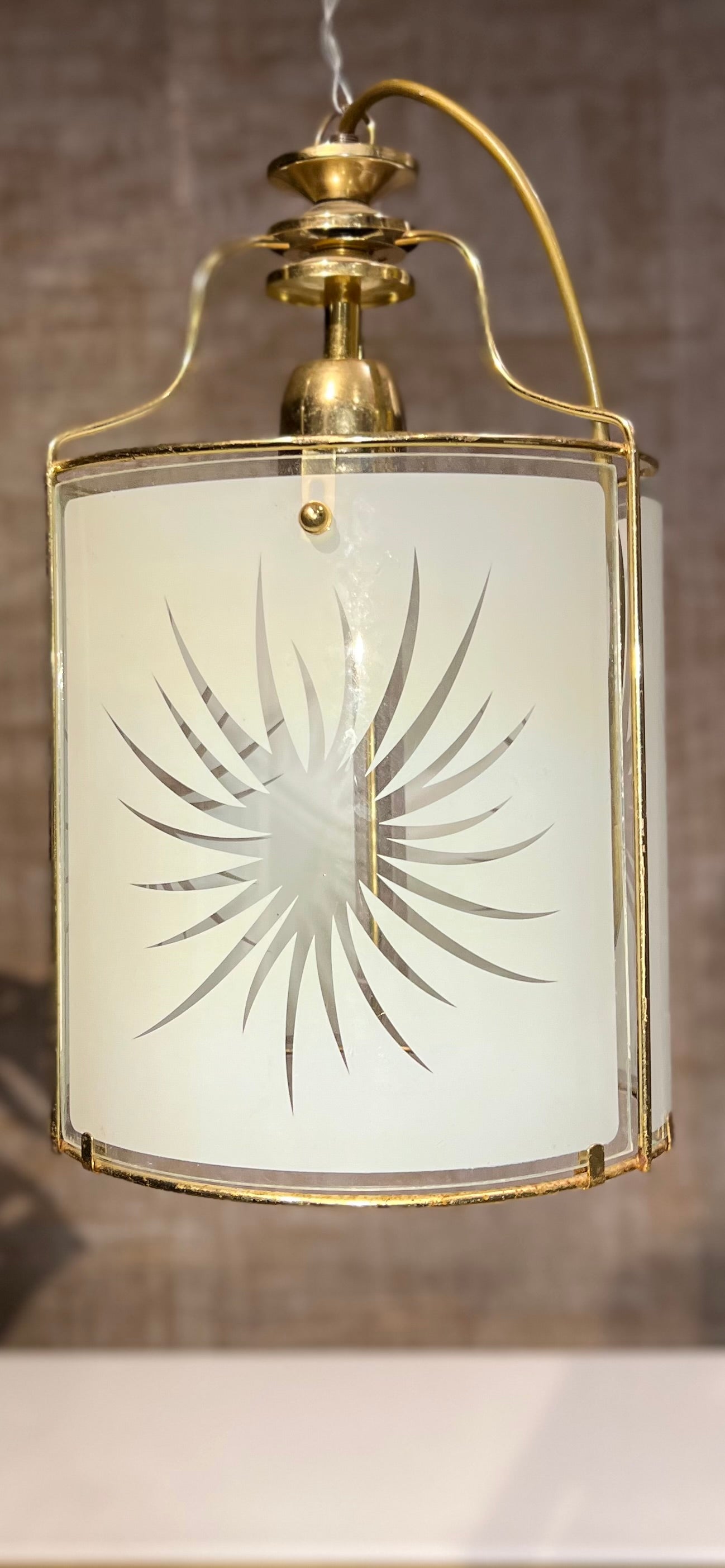 Taklampe - Art Nouveau - Kvalitetsbrukt Møbel fra Hjembruket AS på Hjembruket