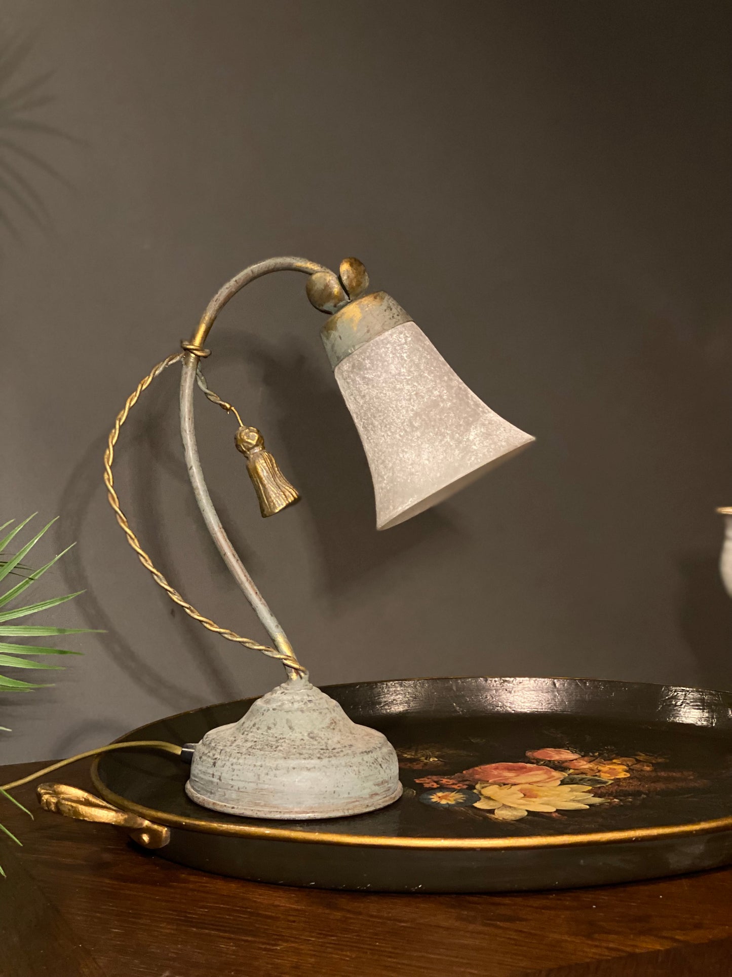 Art Nouveau bordlampe - Kvalitetsbrukt Møbel fra Hjembruket AS på Hjembruket