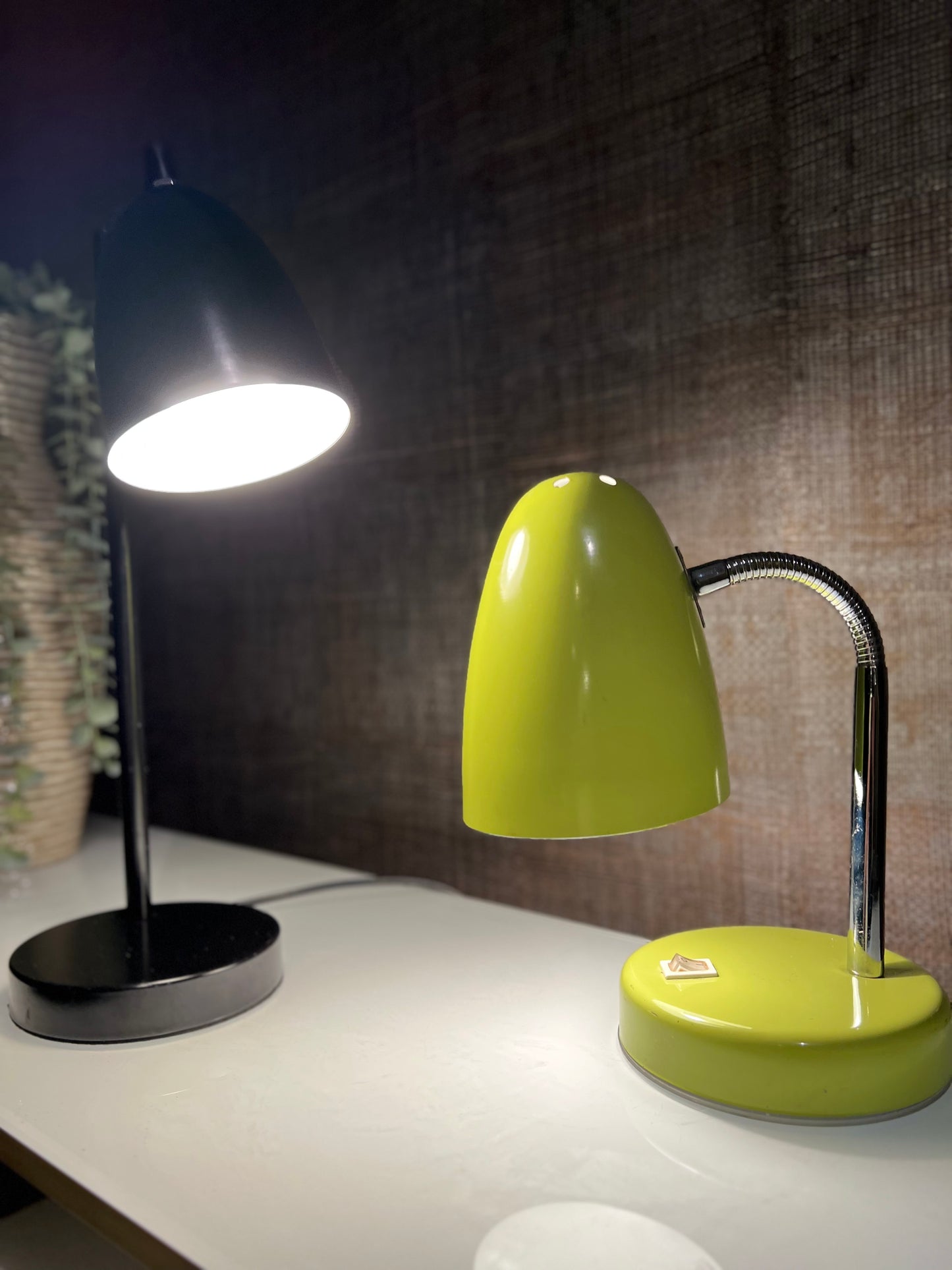 Bordlamper - Retro - Kvalitetsbrukt Møbel fra Hjembruket AS på Hjembruket