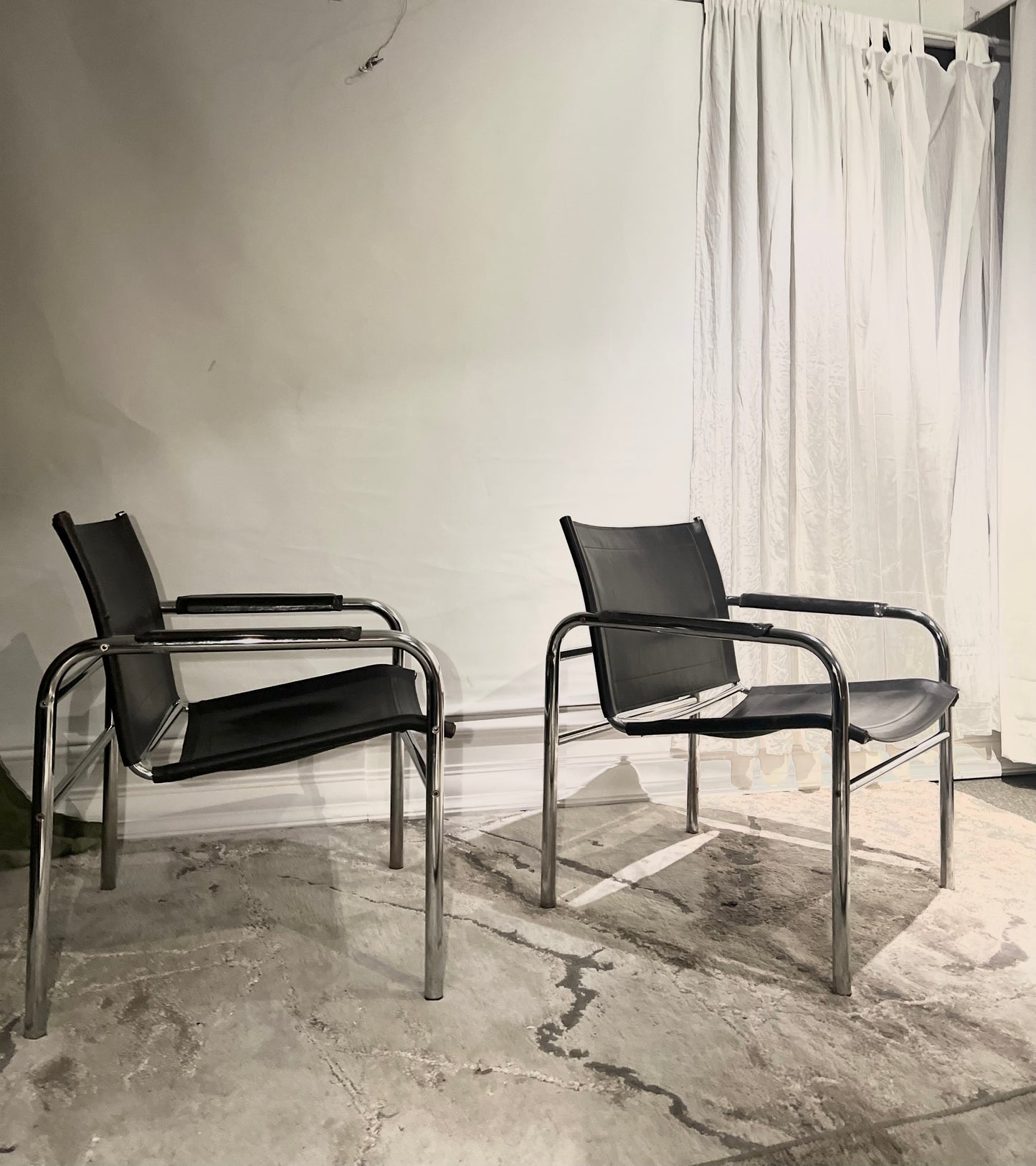 Vintage skinnstoler - IKEA - Kvalitetsbrukt Møbel fra Hjembruket AS på Hjembruket
