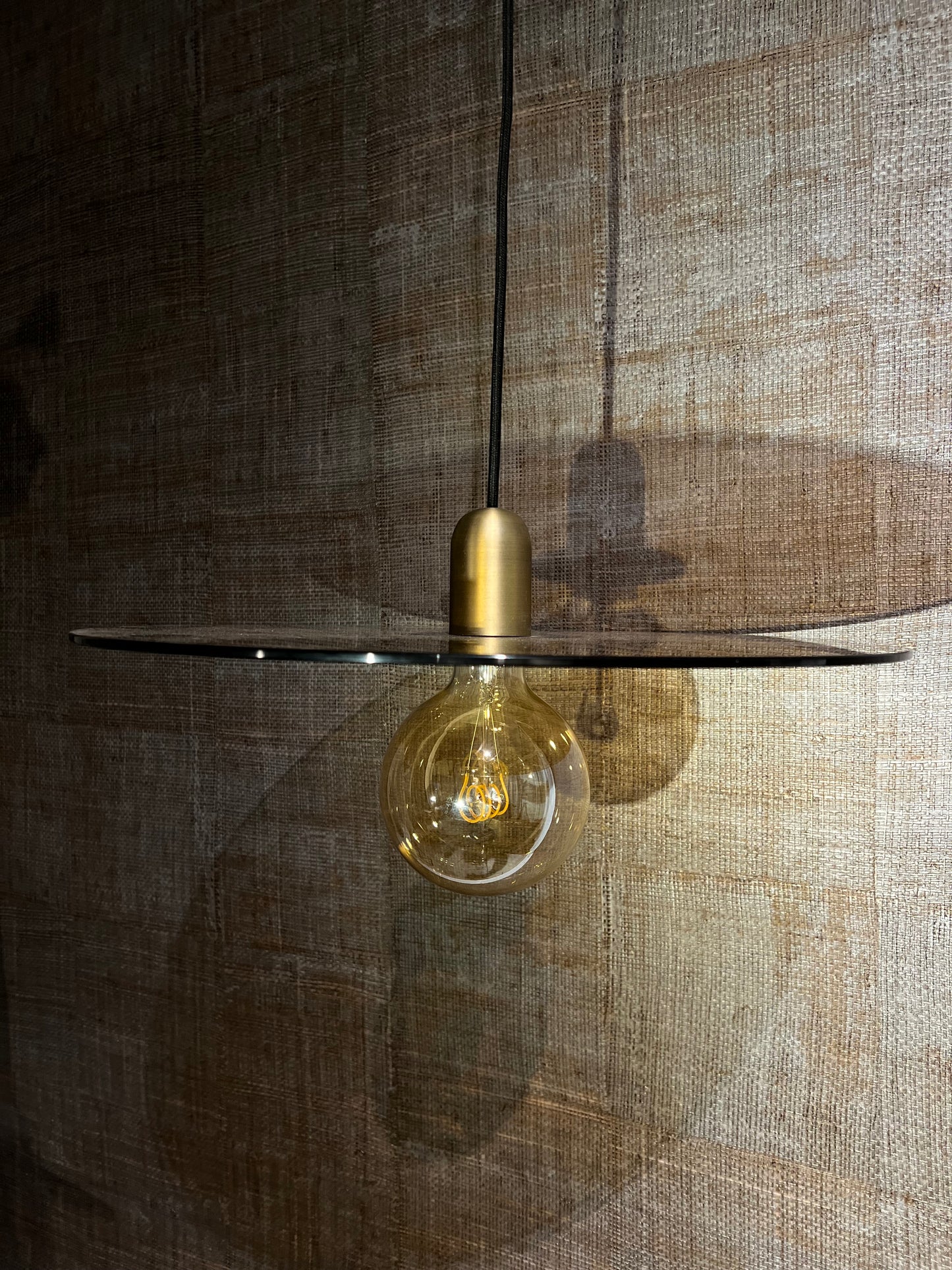 Taklampe - Flachmann Bolia