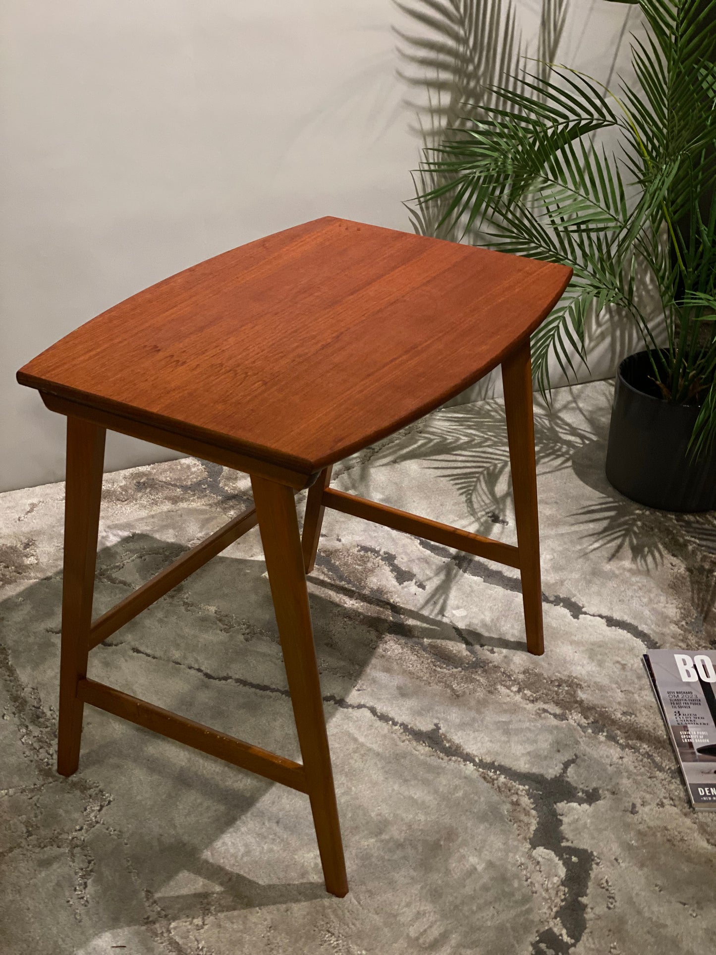 Teak heltre sidebord