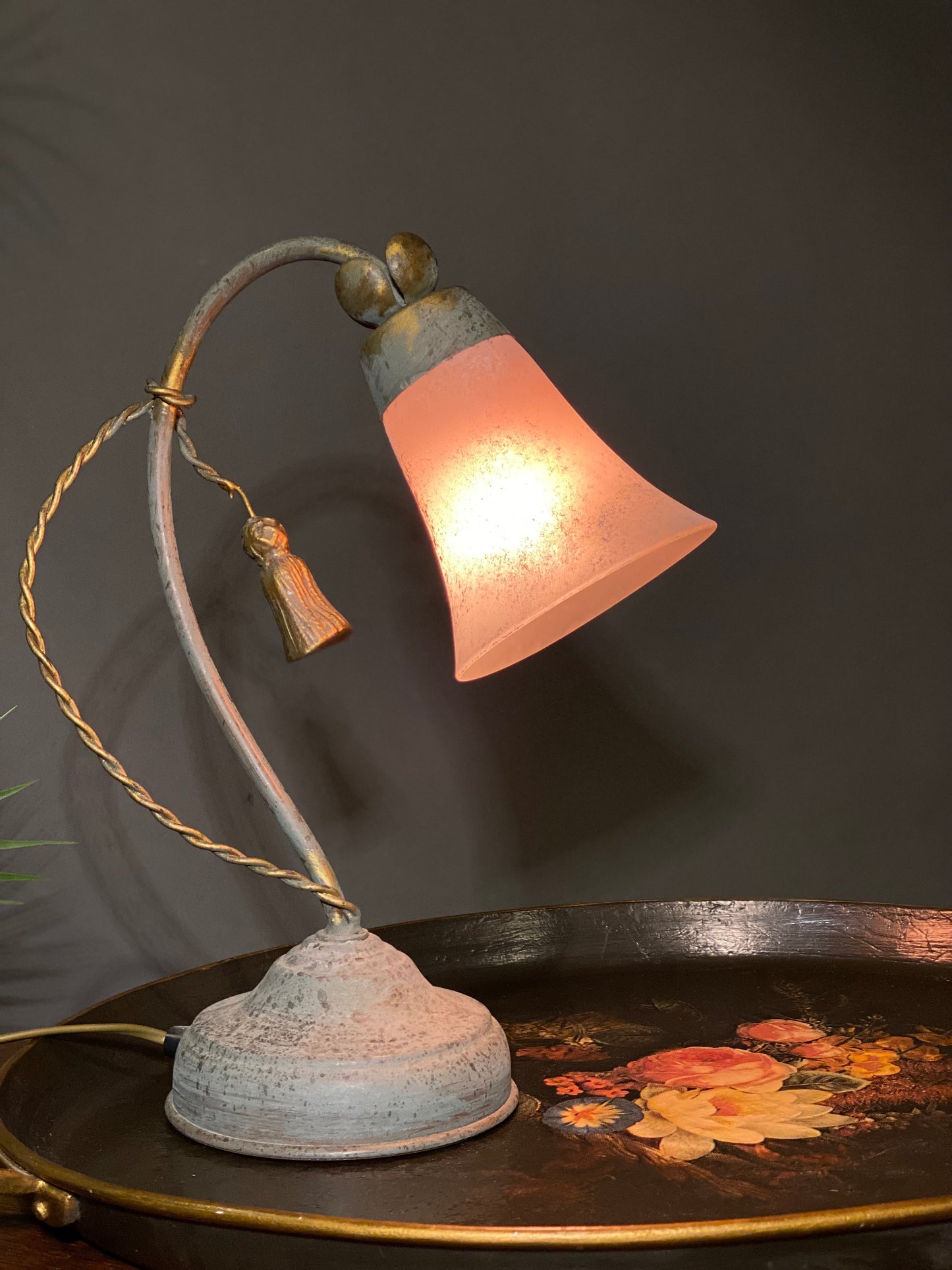 Art Nouveau bordlampe - Kvalitetsbrukt Møbel fra Hjembruket AS på Hjembruket