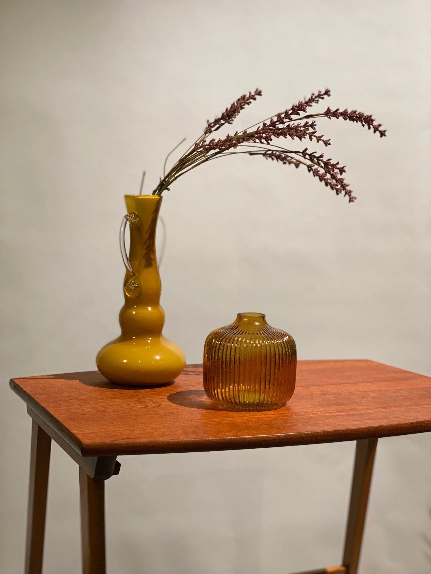 Teak heltre sidebord
