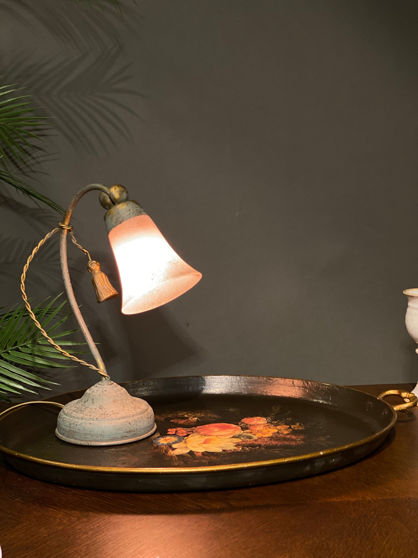 Art Nouveau bordlampe - Kvalitetsbrukt Møbel fra Hjembruket AS på Hjembruket