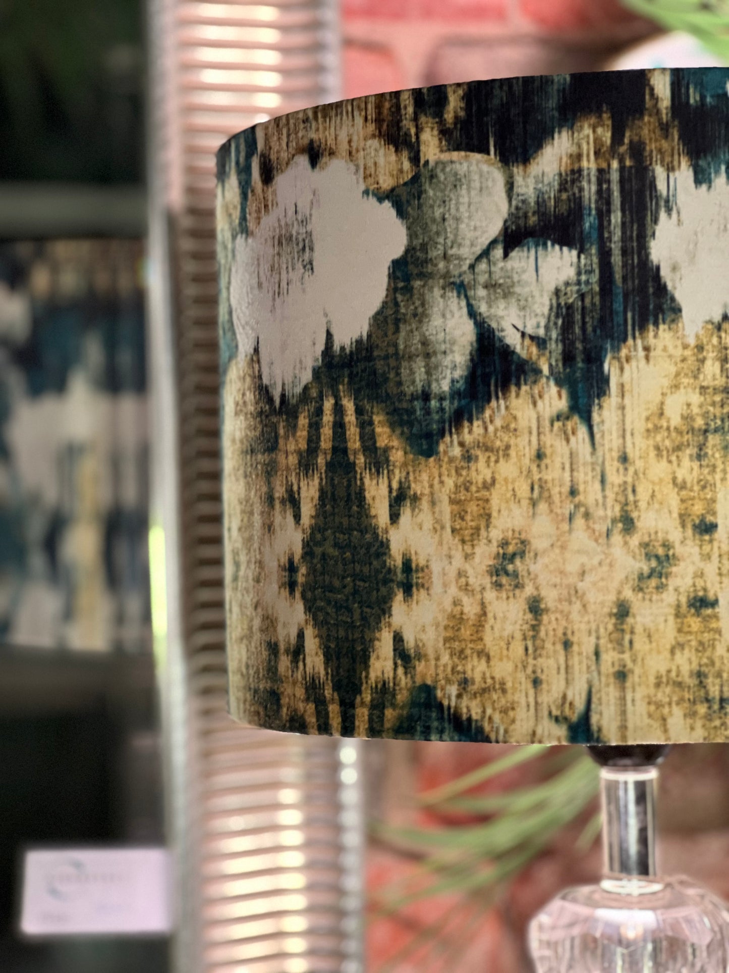 Bordlampe - Floral garden