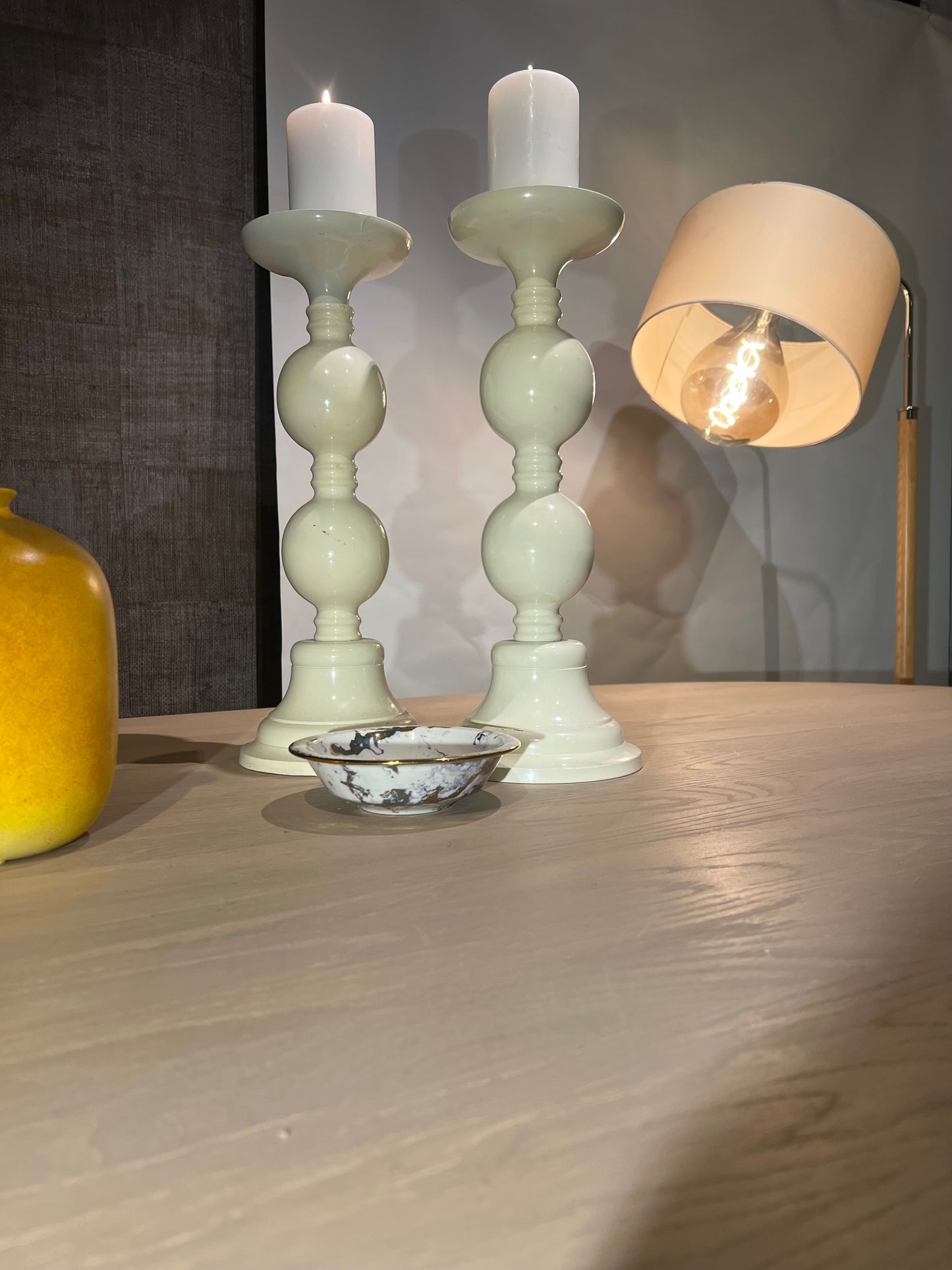 Spisebord - Eik/ krom -Dansk design - Kvalitetsbrukt Møbel fra Hjembruket AS på Hjembruket
