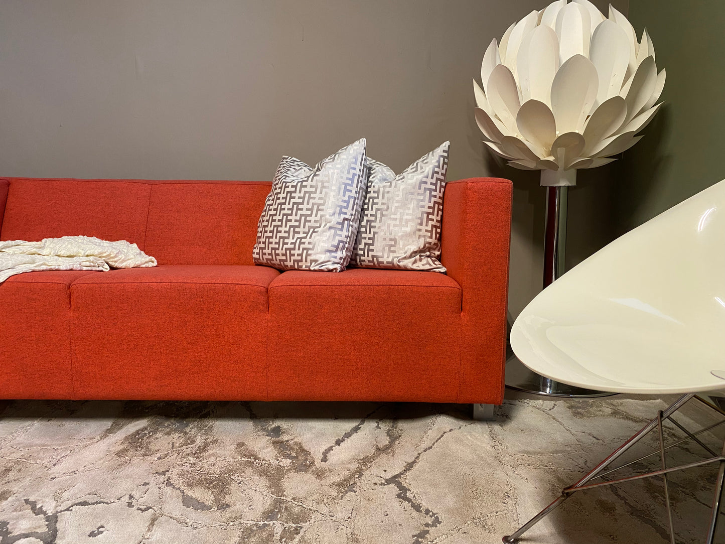 Isku designsofa i 100% ull - Kvalitetsbrukt Møbel fra Hjembruket på Hjembruket