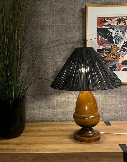 Bordlampe - Natur - Kvalitetsbrukt Møbel fra Hjembruket AS på Hjembruket