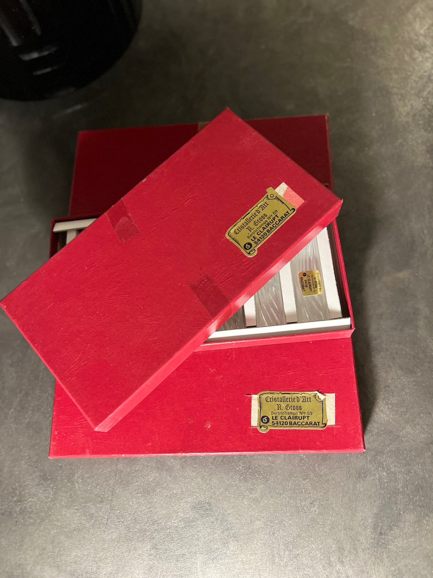 Baccarat Crystal - Knivholdere