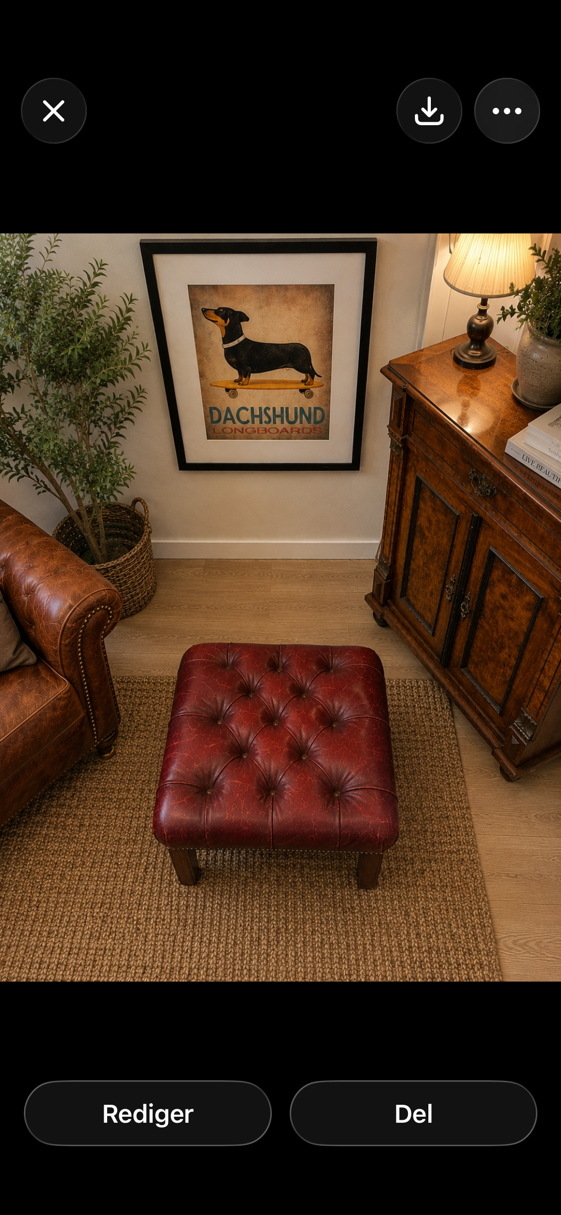 Chesterfield puff