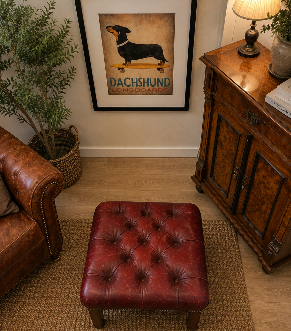Chesterfield puff