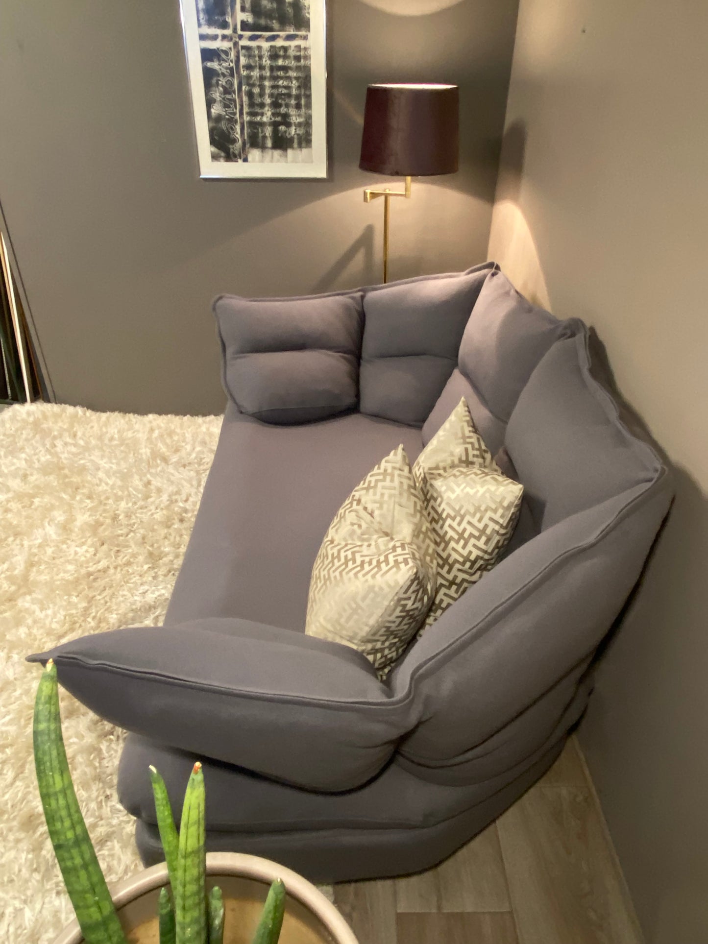LK Hjelle - Enveloppe sofa - Kvalitetsbrukt Møbel fra Hjembruket på Hjembruket