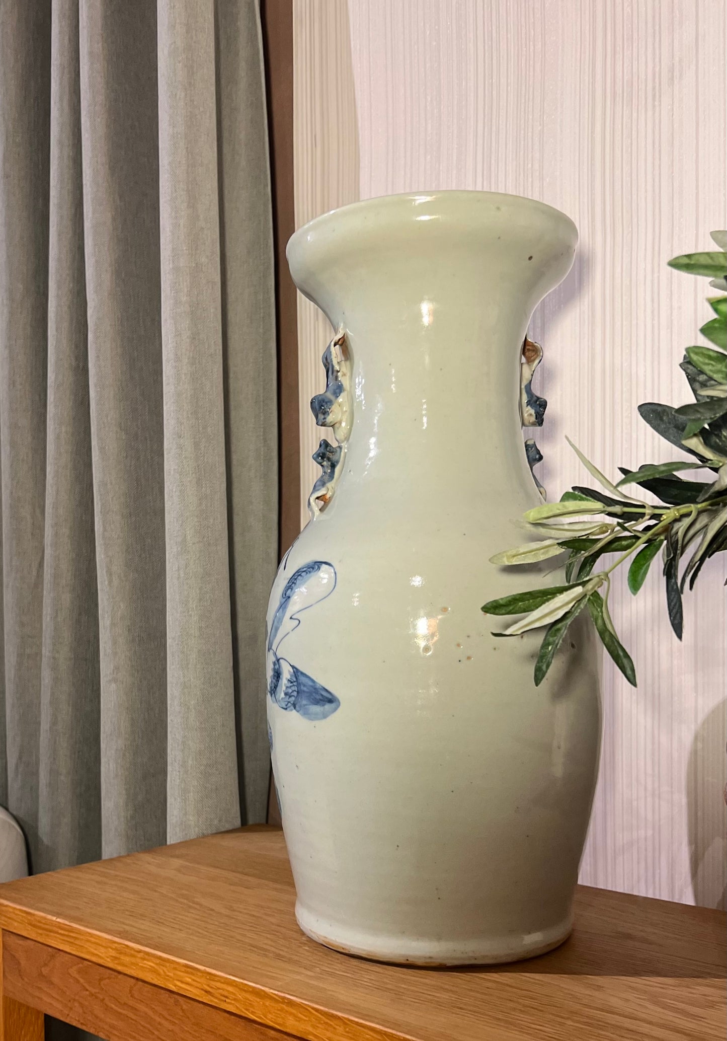 Vase Keramikk - Kina - Kvalitetsbrukt Møbel fra Hjembruket AS på Hjembruket