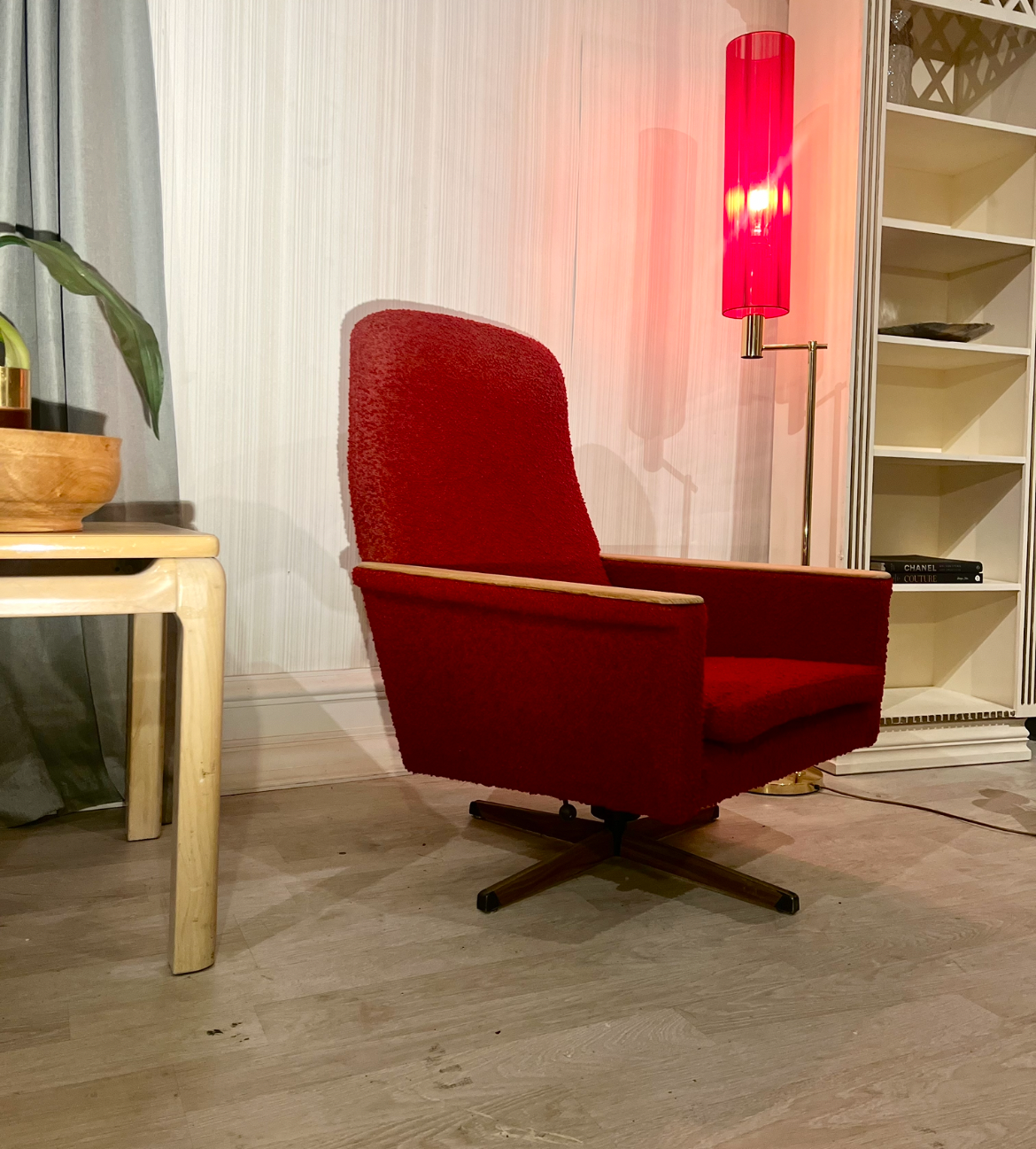 Lenestol - Mid Century - Kvalitetsbrukt Møbel fra Hjembruket AS på Hjembruket