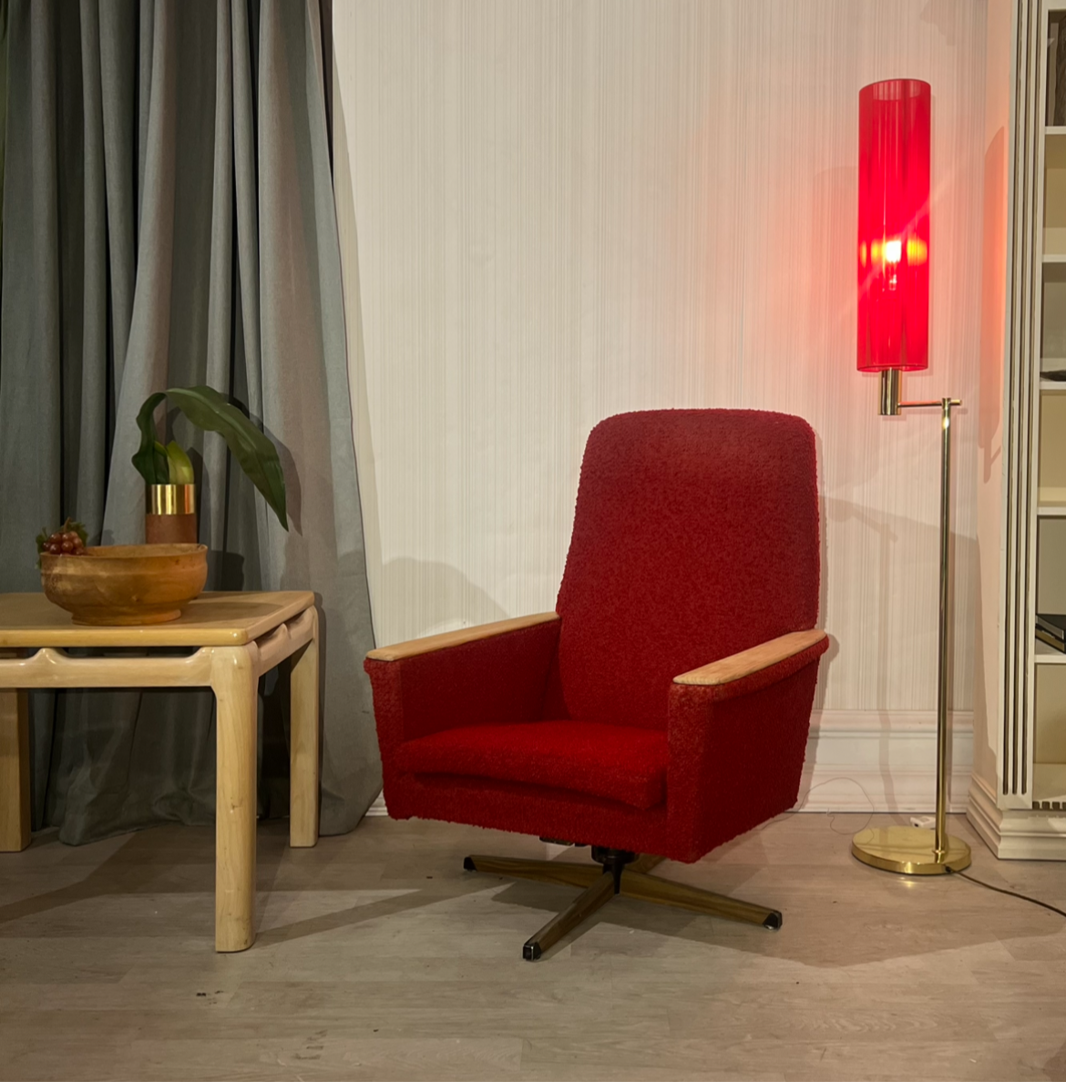 Lenestol - Mid Century - Kvalitetsbrukt Møbel fra Hjembruket AS på Hjembruket