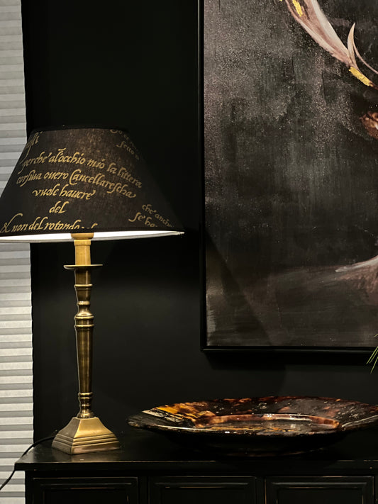Bordlampe - Words of wisdom - Kvalitetsbrukt Møbel fra Hjembruket AS på Hjembruket