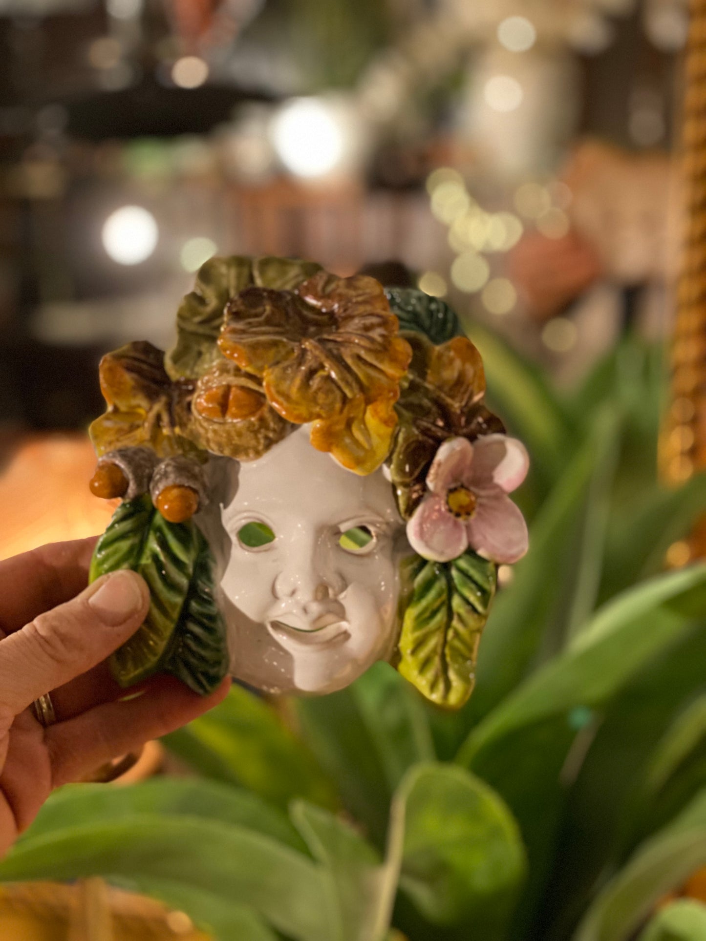 Blomsterbarna- Italian Ceramics - Kvalitetsbrukt Møbel fra Hjembruket AS på Hjembruket