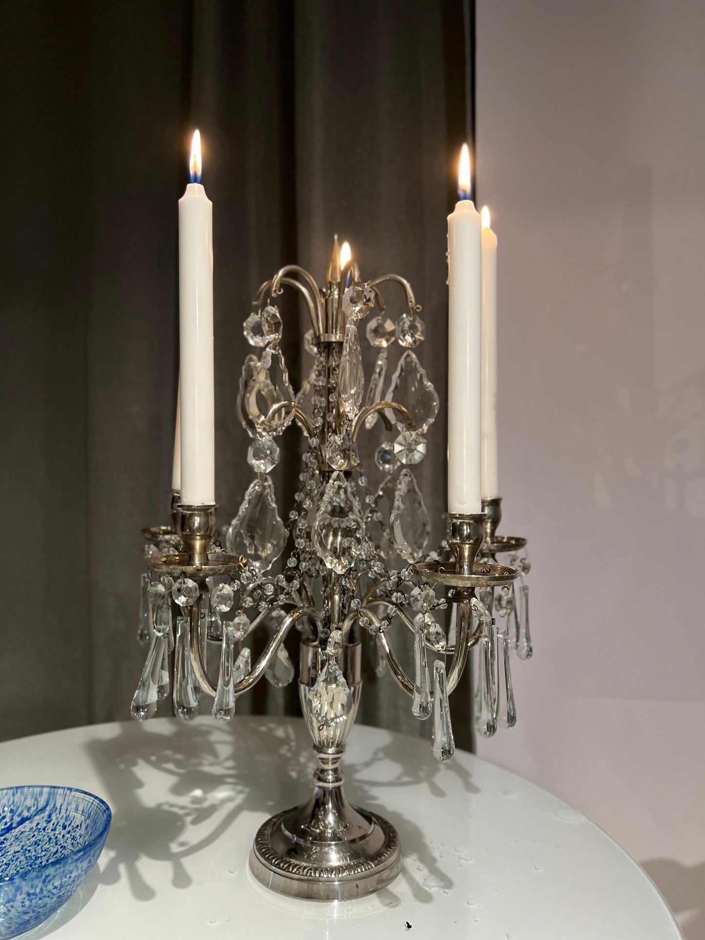 Pompøs Chandelabre - Kvalitetsbrukt Møbel fra Hjembruket AS på Hjembruket