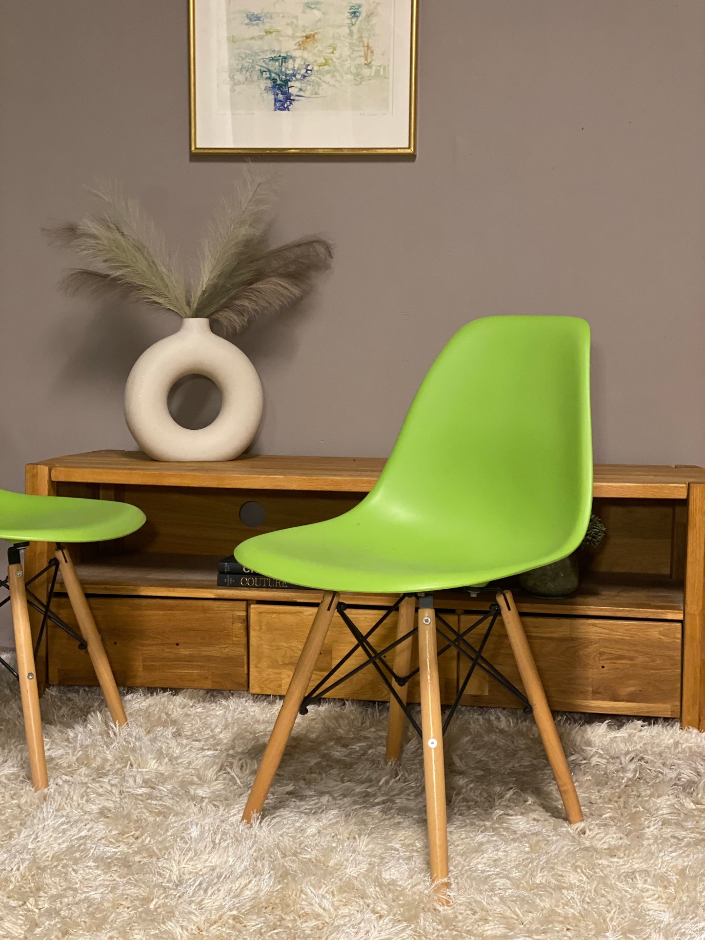 Knall grønne stoler - Kvalitetsbrukt Møbel fra Hjembruket på Hjembruket