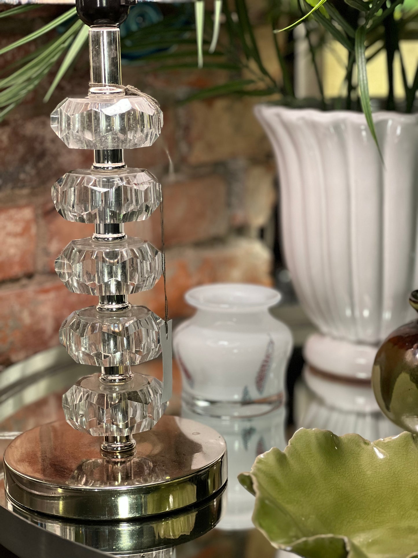 Bordlampe - Floral garden