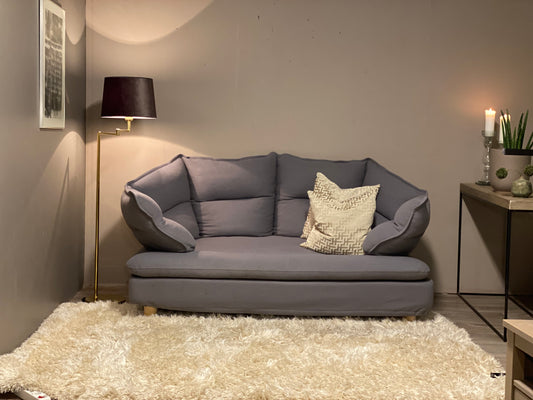LK Hjelle - Enveloppe sofa - Kvalitetsbrukt Møbel fra Hjembruket på Hjembruket