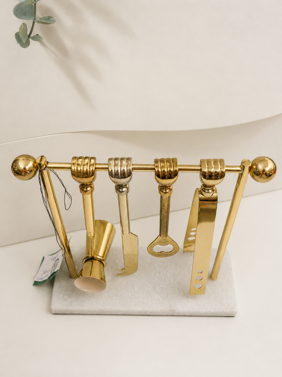 Jonathan Adler – Barbell Barware Set