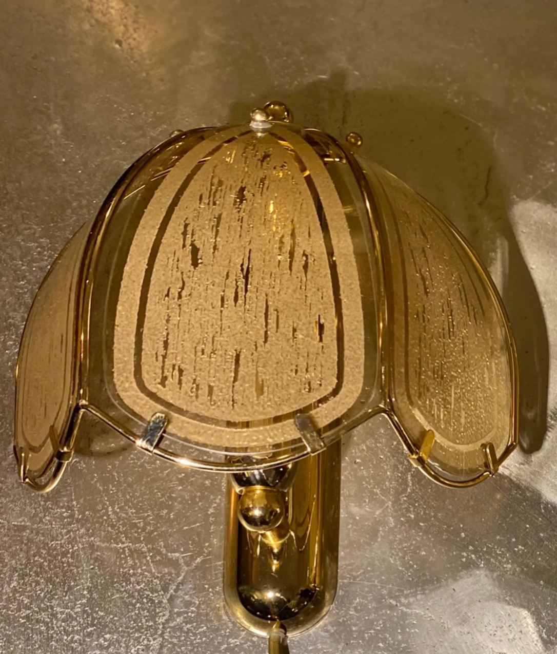 Hollywood Regency vegglamper - Kvalitetsbrukt Møbel fra Hjembruket AS på Hjembruket