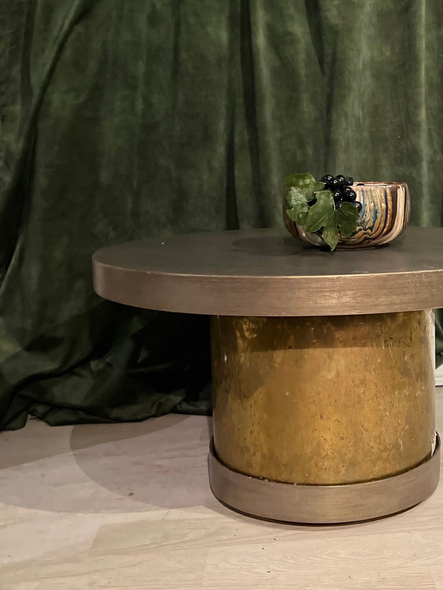 Sofabord - Raw Messing