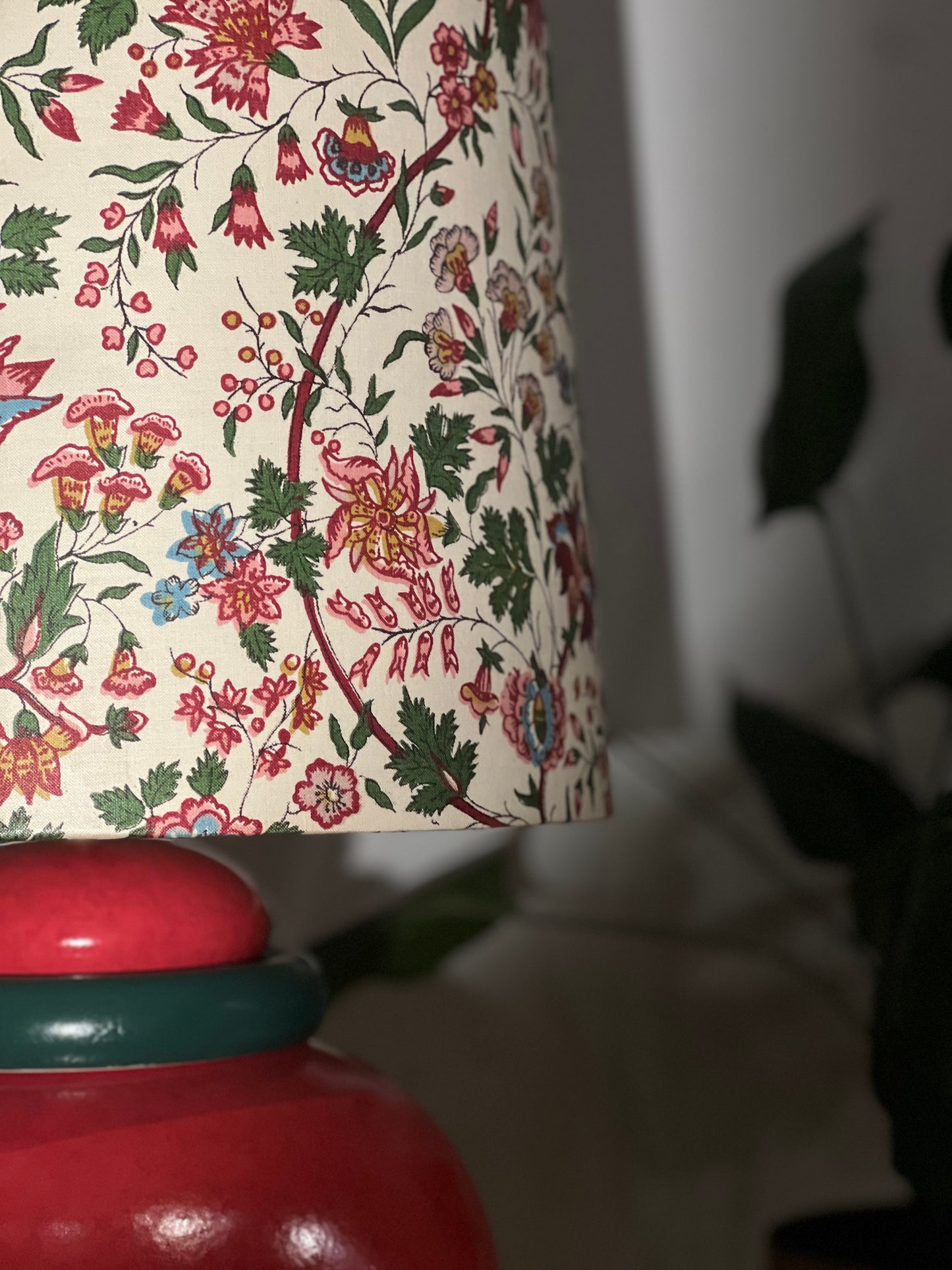 Fransk vintage - Kostka bordlampe - Kvalitetsbrukt Møbel fra Hjembruket AS på Hjembruket