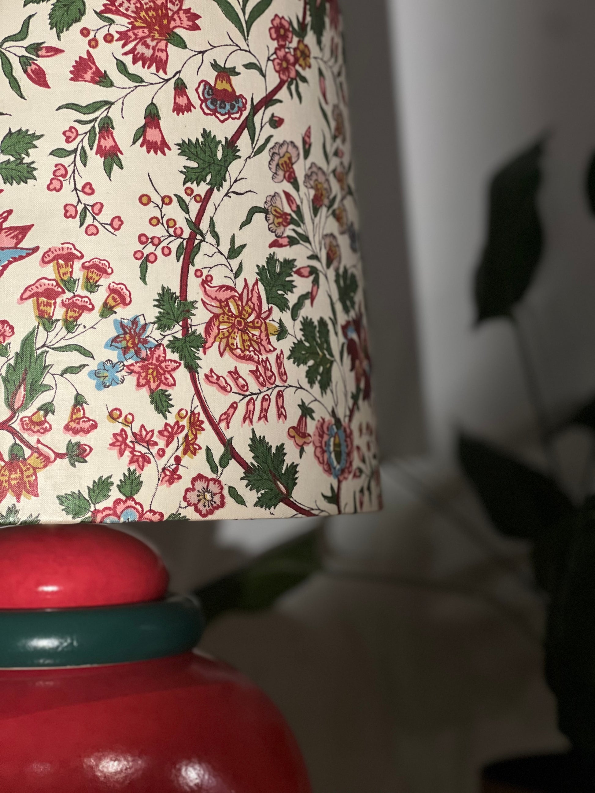 Fransk vintage - Kostka bordlampe - Kvalitetsbrukt Møbel fra Hjembruket AS på Hjembruket