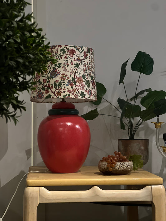 Fransk vintage - Kostka bordlampe - Kvalitetsbrukt Møbel fra Hjembruket AS på Hjembruket