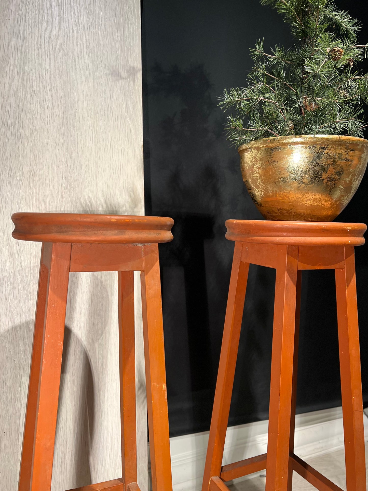 Vintage Pidestall - Treverk