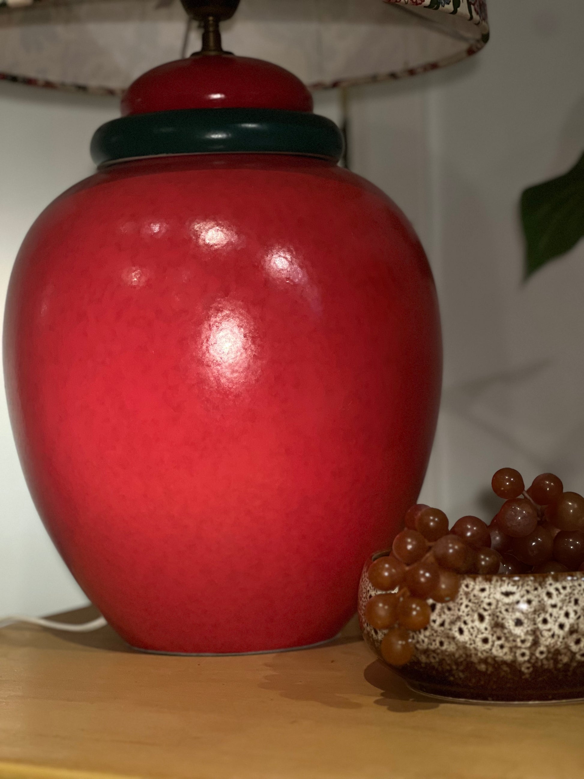 Fransk vintage - Kostka bordlampe - Kvalitetsbrukt Møbel fra Hjembruket AS på Hjembruket