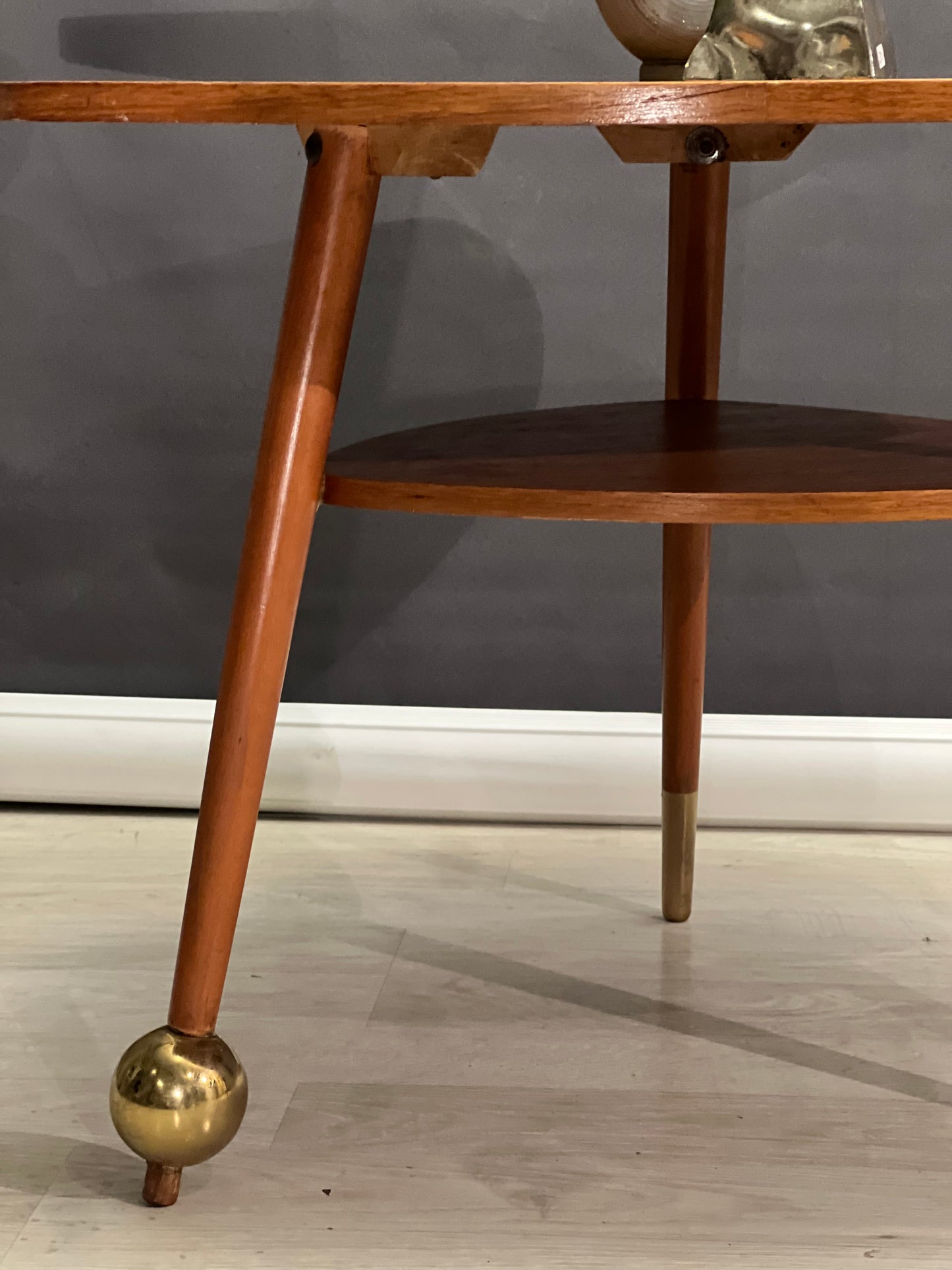 Teak - Sidebord Trekant