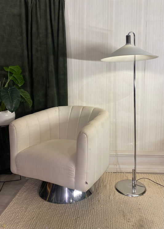 Stålampe - Börge Lindau /Bo Lindecrantz - Kvalitetsbrukt Møbel fra Hjembruket AS på Hjembruket