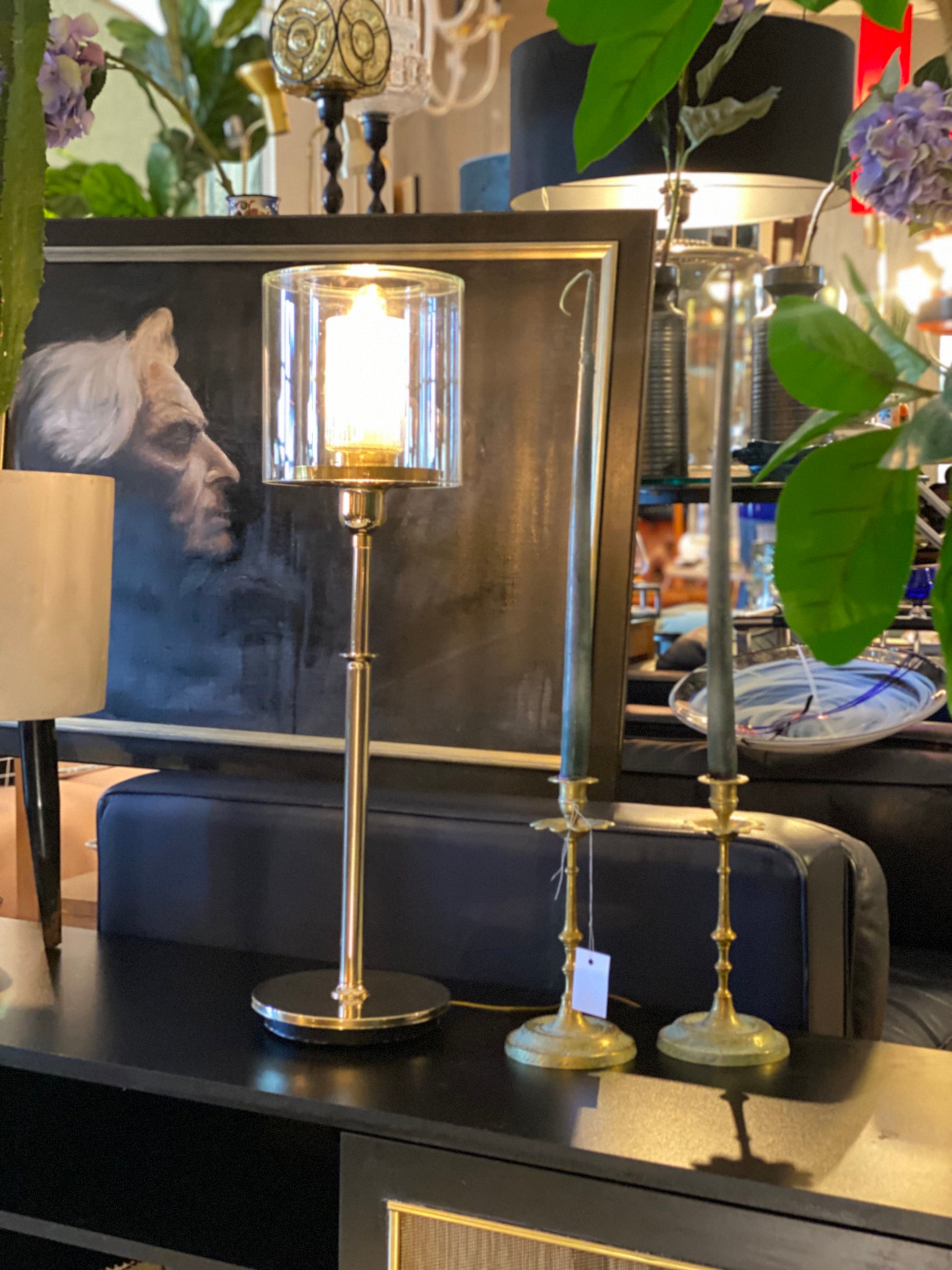 Elegant ReMode bordlampe - Kvalitetsbrukt Møbel fra Hjembruket AS på Hjembruket