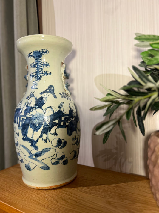 Vase Keramikk - Kina - Kvalitetsbrukt Møbel fra Hjembruket AS på Hjembruket