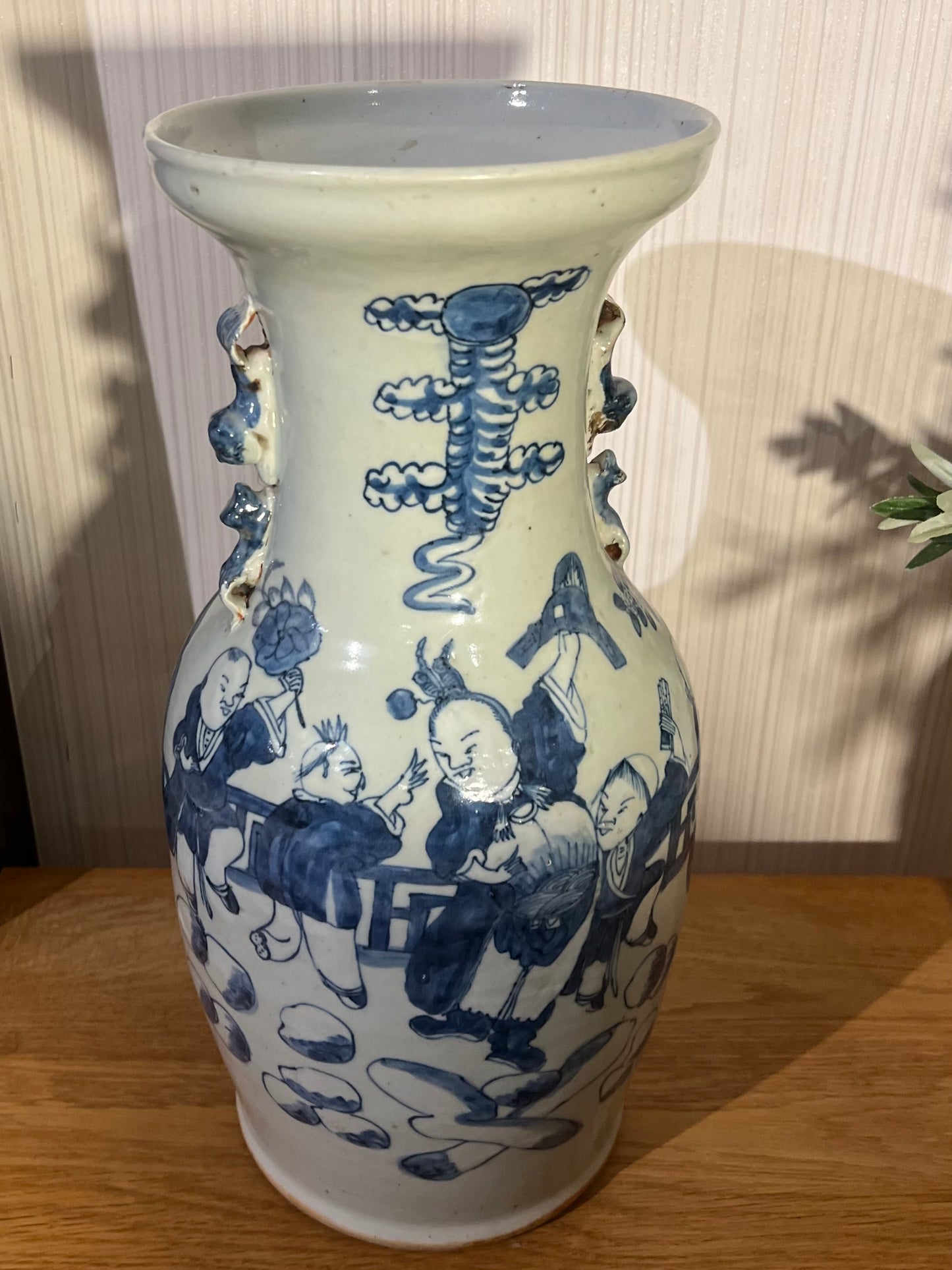 Vase Keramikk - Kina - Kvalitetsbrukt Møbel fra Hjembruket AS på Hjembruket