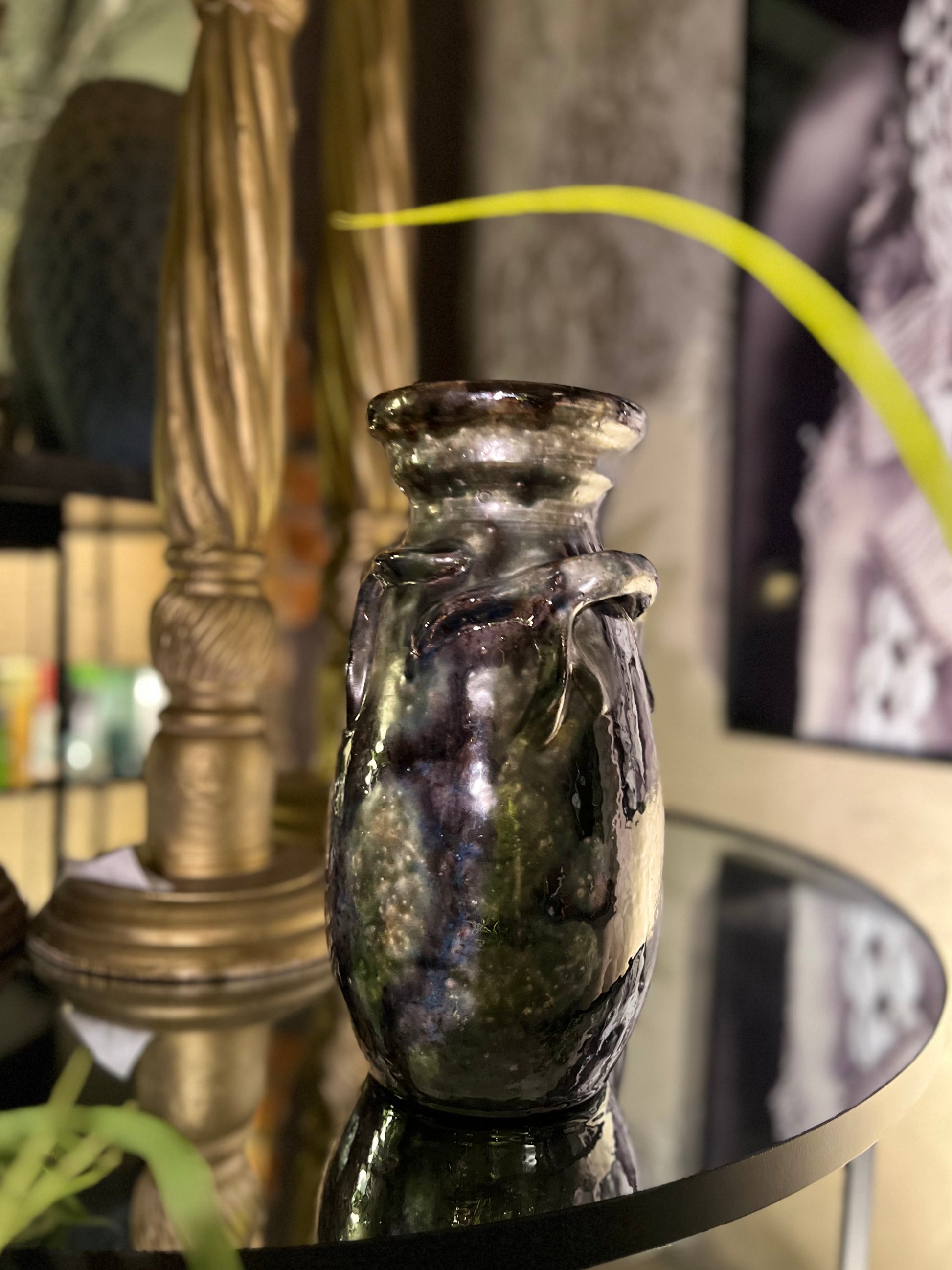 Keramikkvase - Vintage - Kvalitetsbrukt Møbel fra Hjembruket AS på Hjembruket