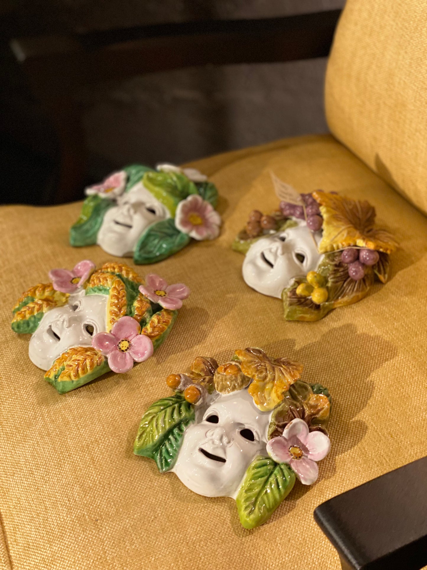 Blomsterbarna- Italian Ceramics - Kvalitetsbrukt Møbel fra Hjembruket AS på Hjembruket