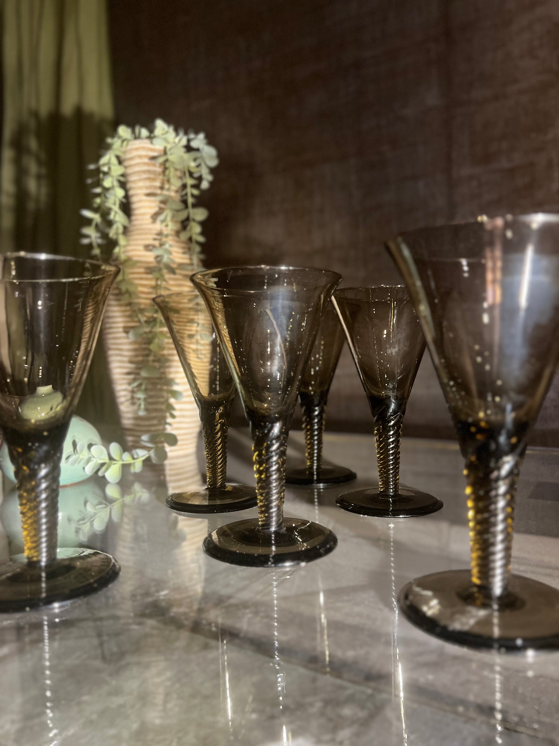 Simon Gate - 1920 Spiralglass - Kvalitetsbrukt Møbel fra Hjembruket AS på Hjembruket