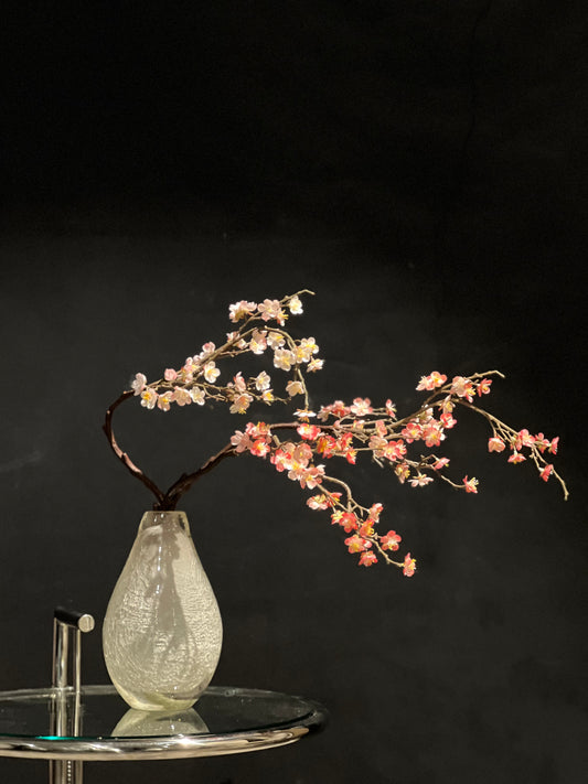 Kunstglass - Organisk Vase - Kvalitetsbrukt Møbel fra Hjembruket AS på Hjembruket