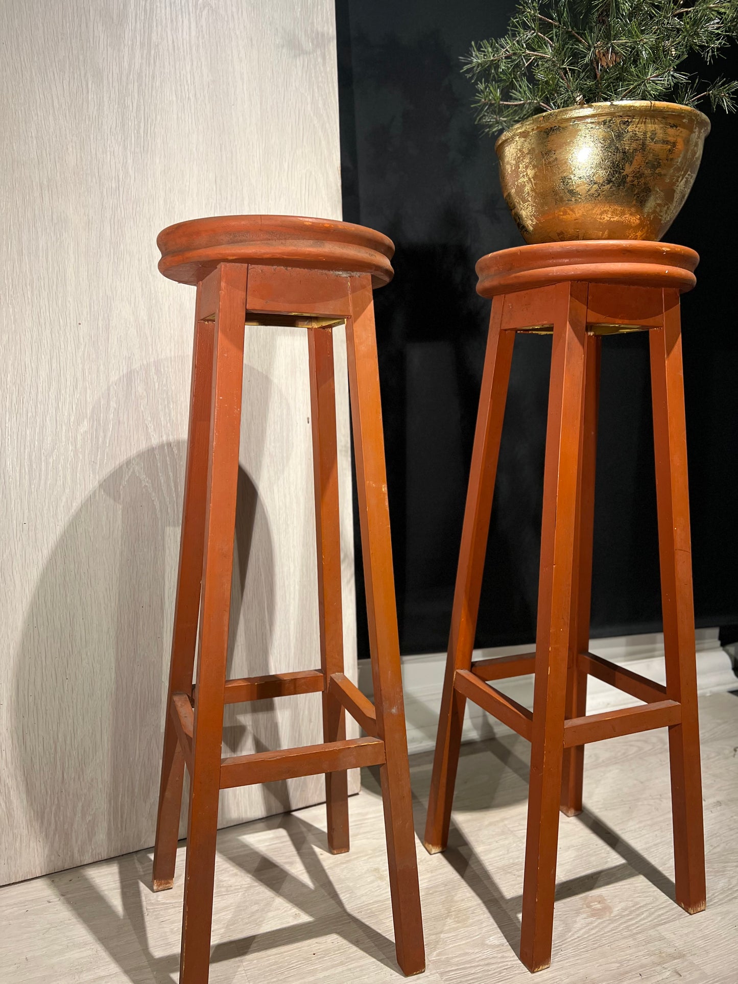 Vintage Pidestall - Treverk