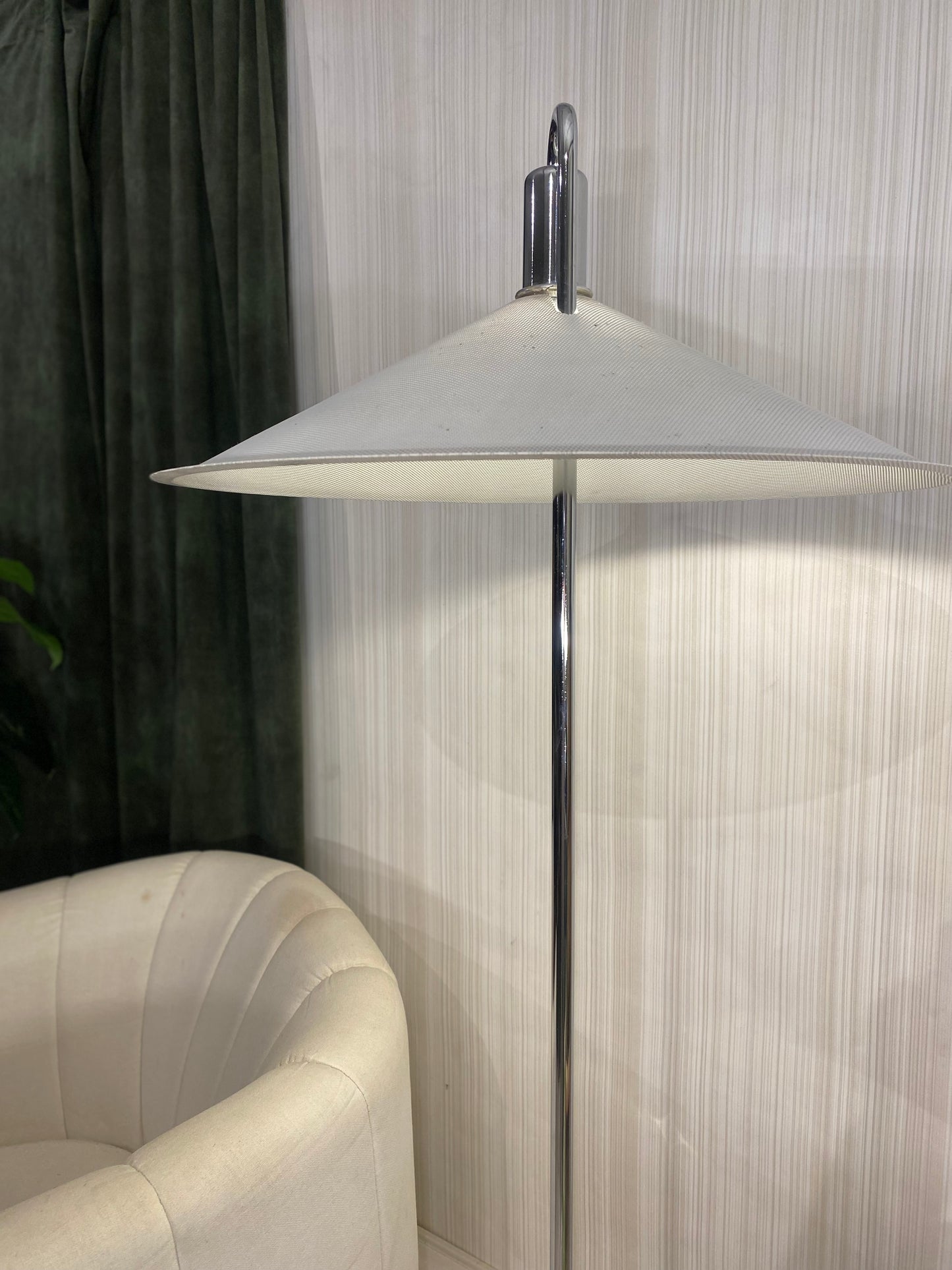 Stålampe - Börge Lindau /Bo Lindecrantz - Kvalitetsbrukt Møbel fra Hjembruket AS på Hjembruket