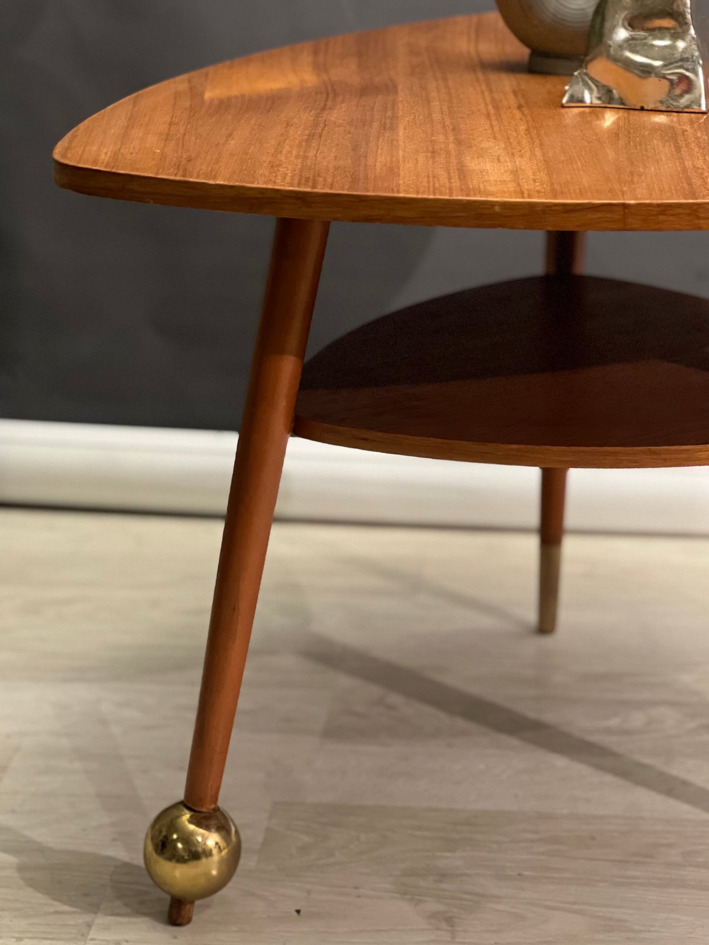 Teak - Sidebord Trekant