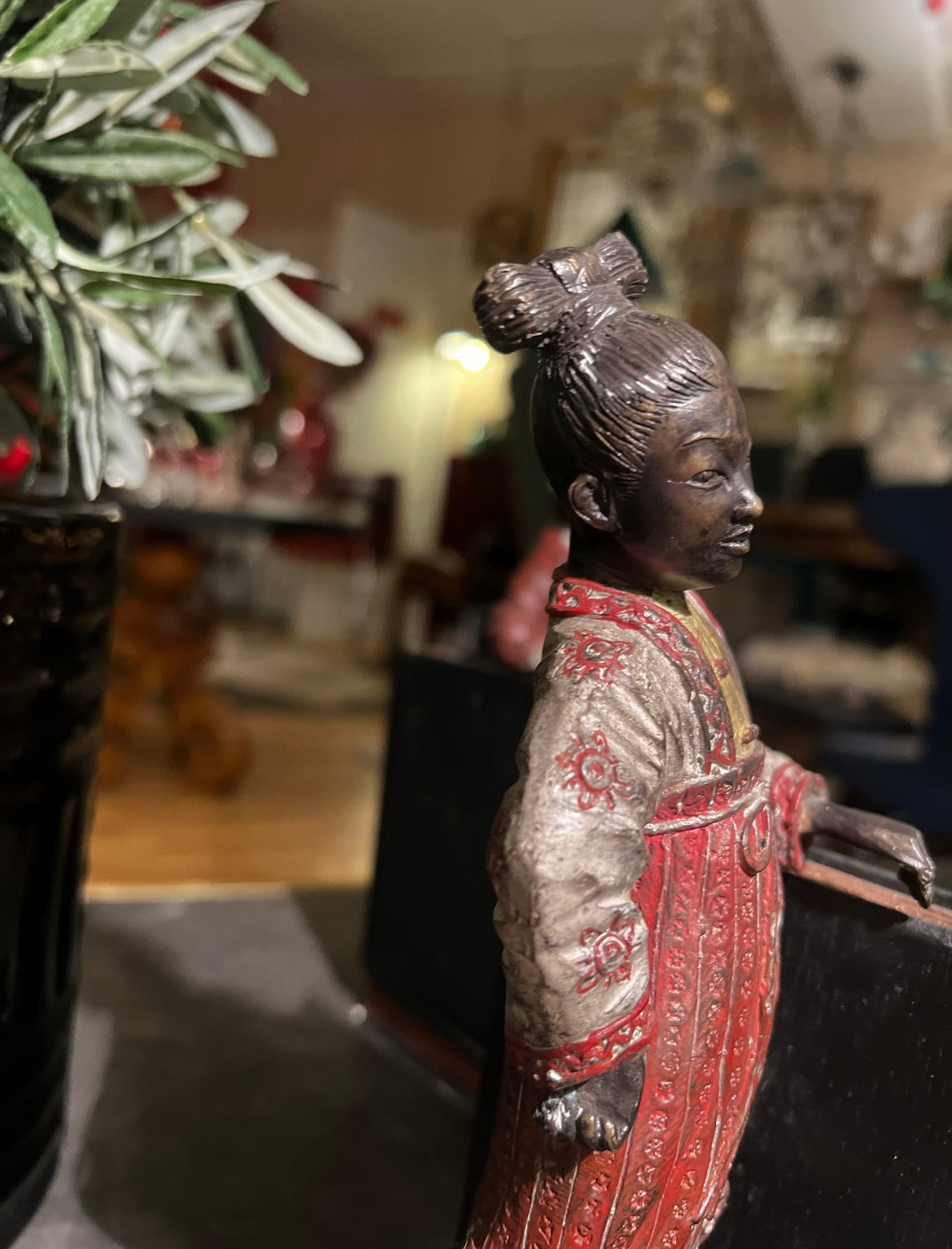 Bokstøtter - Vintage Asia Bronse