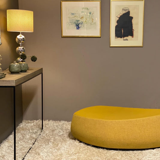 Italiensk design! Morosco pall - Kvalitetsbrukt Møbel fra Hjembruket på Hjembruket