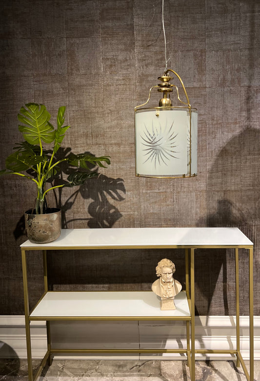 Taklampe - Art Nouveau - Kvalitetsbrukt Møbel fra Hjembruket AS på Hjembruket