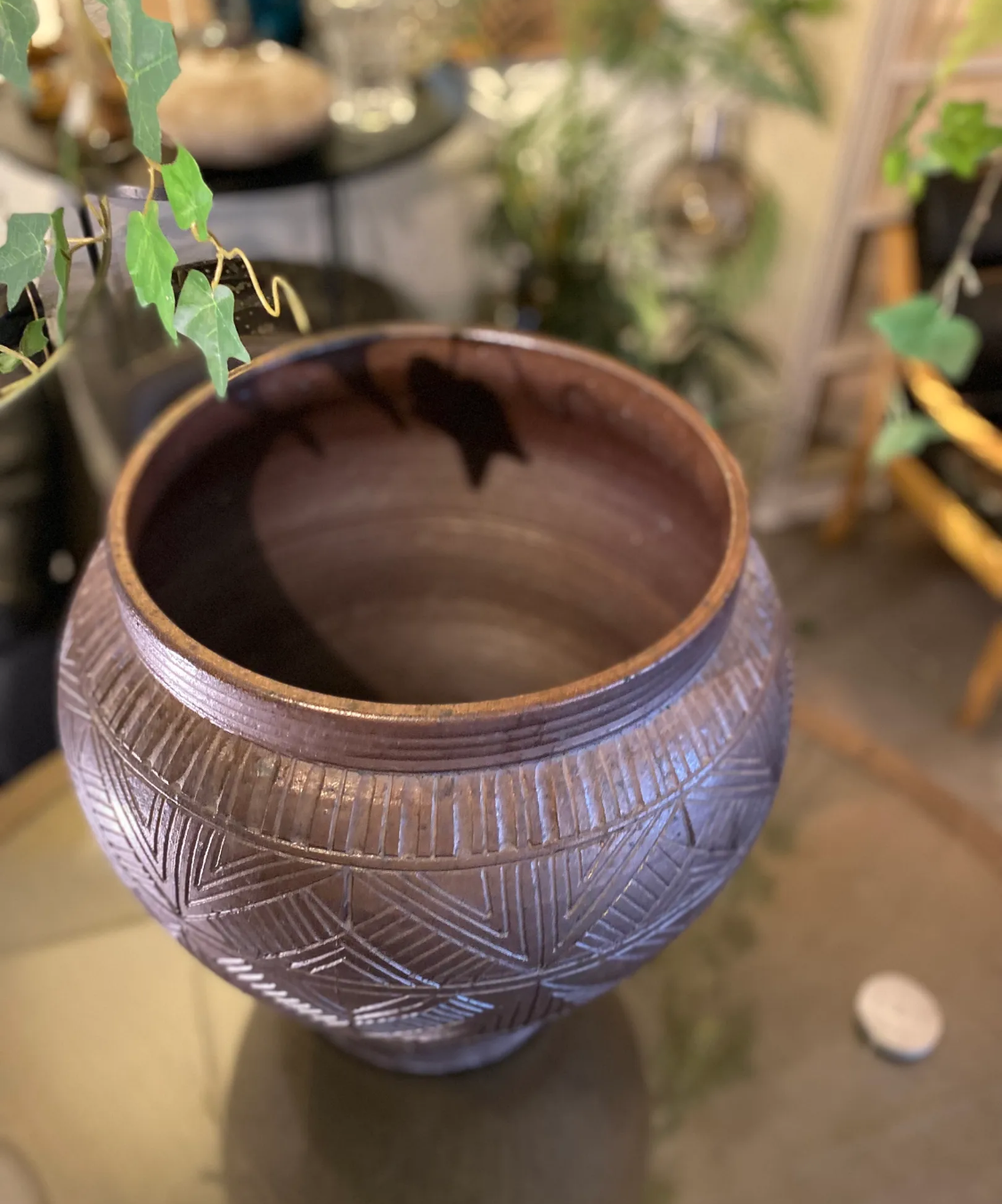 Blomsterpotte - Keramikk - Kvalitetsbrukt Møbel fra Hjembruket AS på Hjembruket